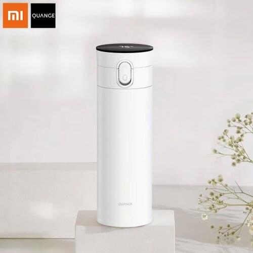 Xiaomi Youpin Quange Smart Insulation Cup Portable Stainless Steel Minimalist Water Cup Temperature Display Trend Tea Cup Large
