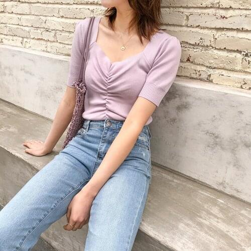 Женские трикотажные футболки When We Retro China At AliExpress