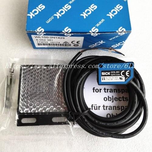 WL100-2N1429 6052381 Sick Photoelectric Switch Sensor 100% New & Original