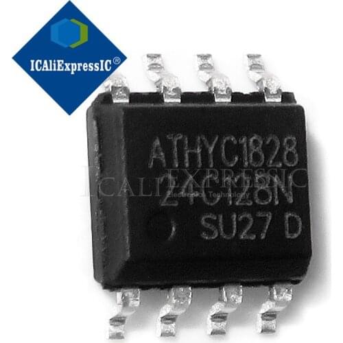 10PCS AT24C128N 24C128N 24C128 AT24N128 SOP-8 EEPROM SERIAL EEPROM 128K (16K x 8) 2WE 1.7V new original In Stock