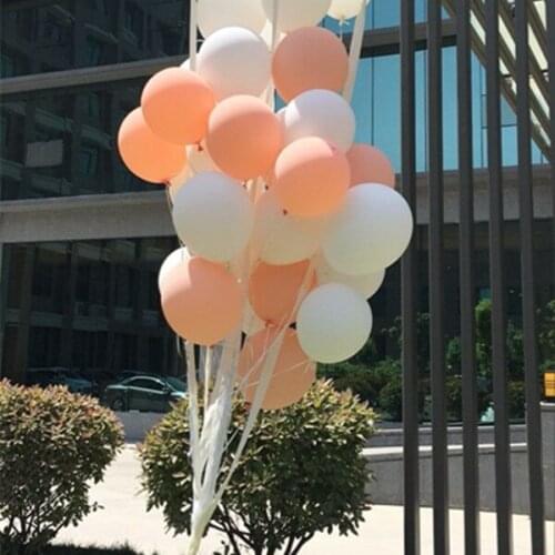 50pcs 12 inch 2.8g latex balloon thicken good quality Standard apricot round latex balloon birthday wedding party decor globos