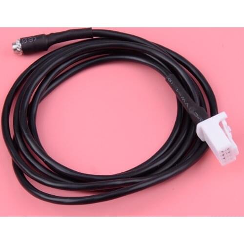 DWCX AUX Input Audio Female Adaptor Socket Cable Fit for Suzuki SX4 Grand Vitara 2007 2008 2009 2010