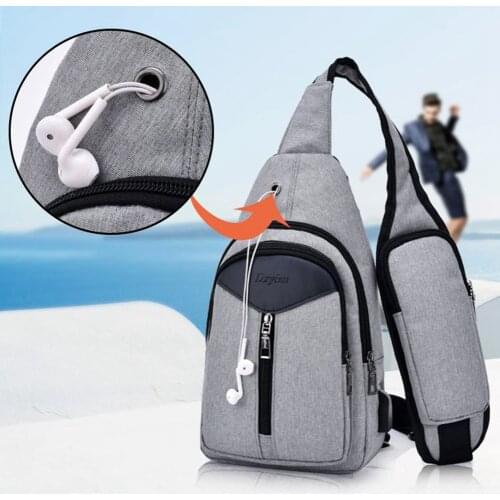 2020 Brand New Men’ s Chest Bags Fashion Multipurpose Shoulder Bag for Travel Sport Men Casual Bag