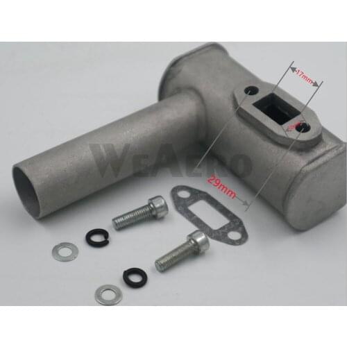 RCGF Genuine Parts! Exhaust Pipe for RCGF 26cc Gasoline engine