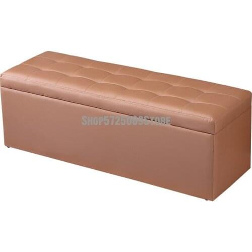 Clothing Store Sofa Bench Bench Storage Fitting Room Stool Rest Bench Shoe Store Shoe Change Bench Bench Bench Footstool Leather