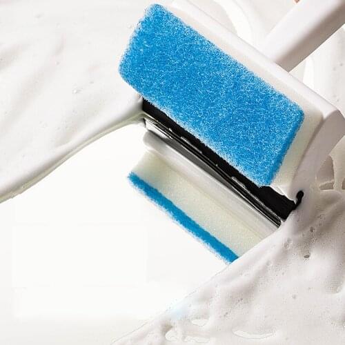 Tile Window Squeegee Bathroom Cleaner Accessories Sponge Brush Washing Gadgets For Glass Of Doors Household Useful Small Items