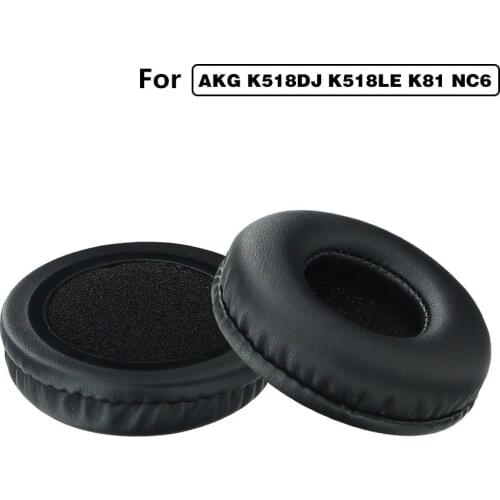 Replacement Earpads Ear Pads Cushions for AKG K518DJ K518LE K81 for sony MDR-NC6 Headphones