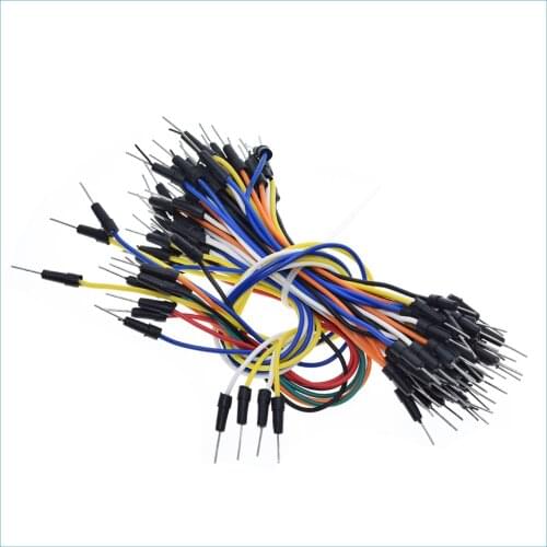 S ROBOT 65pcs Jump Wire Cable Male to Male Jumper Wire for Arduino Breadboard EC9