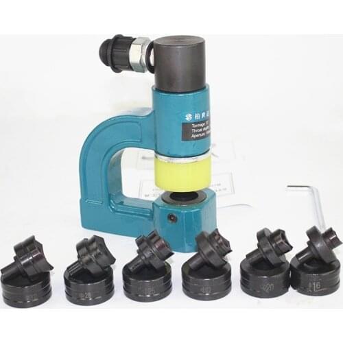 SYD-32F Split type Hydraulic cable bridge hole puncher 10-32mm 2.5mm below 6 tons of output