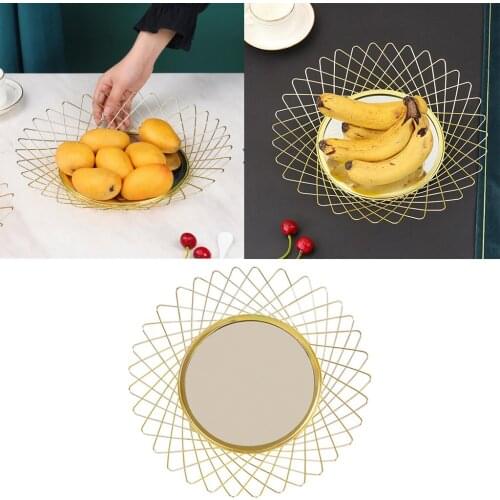 Fruits Dessert Dish Bowl Delicate Tabletop Cake Snacks Plate for Home Hotel