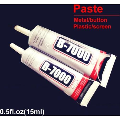 Ymitn B7000 15ml Industrial Strength Super Adhesive Clear Liquid B-7000 Glue Diy Phone Repair phone Paste metal/button/screen