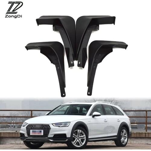 ZD Car Mudflaps Fit For Audi A4 B9 9L 2016 2017 Sedan Accessories Splash Guard Mud Flaps Front Rear Mudguards Fenders