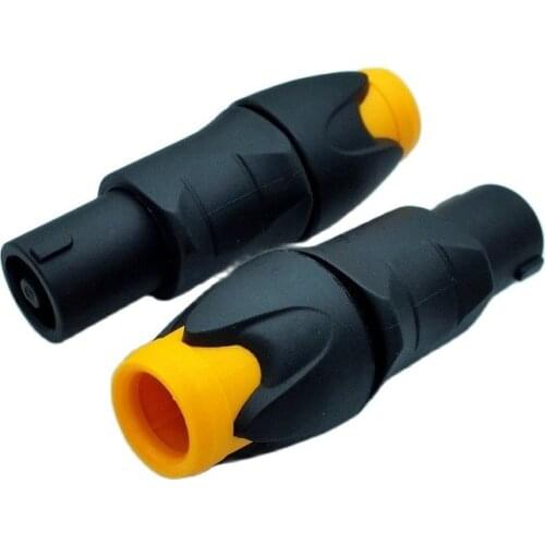 4pin Ohm XLR connector 4pins XLR balanced plug for microphone Stereo System speaker box