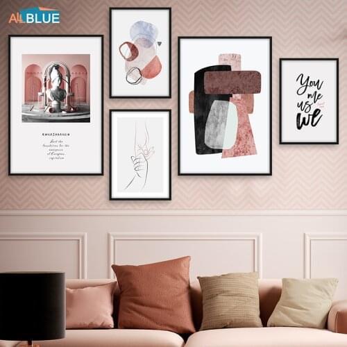 Abstract Art Minimalist Nordic Poster Print Sculpture Graphic Wall Art Canvas Painting Wall Pictures For Living Room Home Decor