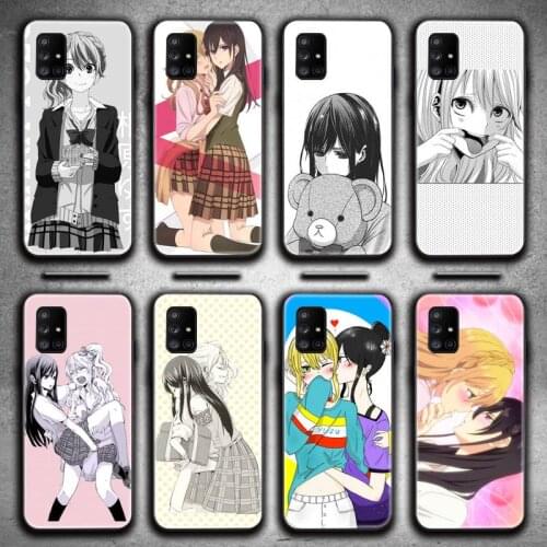 Anime lesbian Citrus Yuzu Aihara Mei Phone Cases For Samsung Galaxy A21S A01 A11 A31 A81 A10 A20E A30 A40 A50 A70 A80 A71 A51 5G