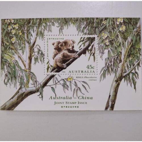 Australia koala mini sheet 1995 Miniature Sheet Post Stamps Postage Collection
