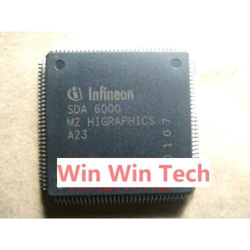 Free shipping High quality Original NEW 5PCS/LOT SDA6000 SDA6000A23 SDA6000 A23 QFP128