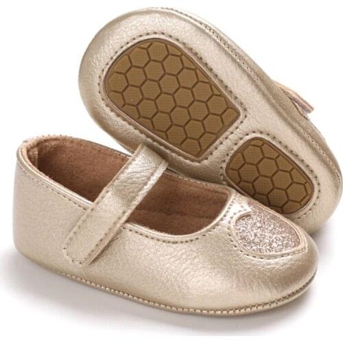 Baby Shoes Heart Shape Princess Baby Girl Shoes Cotton PU Leather Newborn First Walkers Toddler Shoes For Girls 5