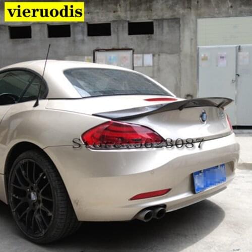 For BMW Z4 E89 Coupe Car Decoration 18i 20i 23i 28i 30i 35i Carbon Fiber Rear Trunk Spoiler 2009-2014 R Style