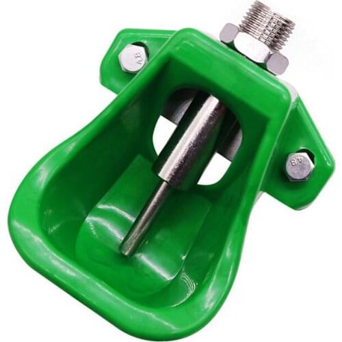1 pcs Pig Nipple Drinker Small Suckling Pig Drinking Bowl Livestock Cage Drinking Fountain ABS And Stainless Steel Screw Fixing
