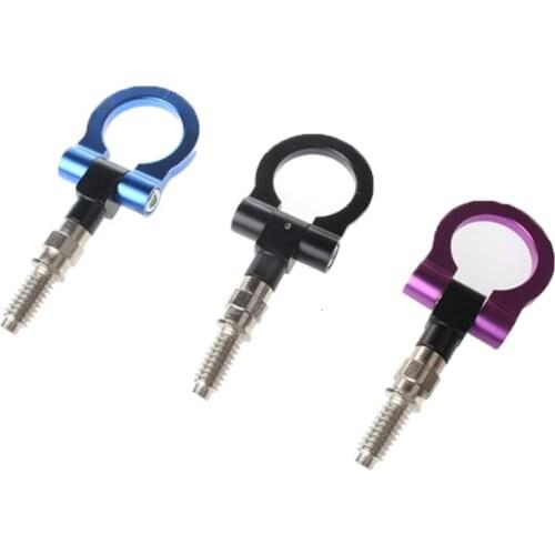 Car-modified front bumper trailer hook universal racing car modified to round front bumper trailer hook