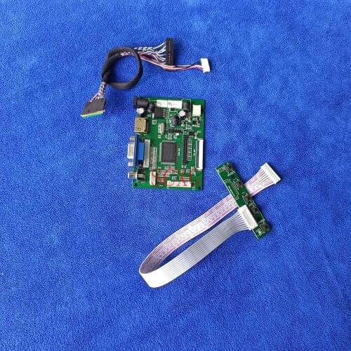 40 Pin LVDS LCD matrix drive board HDMI-compatible AV VGA For CLAA101WA01A/CLAA101WB03/CLAA101WB04 1366*768 notebook Kit WLED