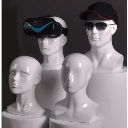 Fashionable White Color Mannequin Head Best Quality On Sale