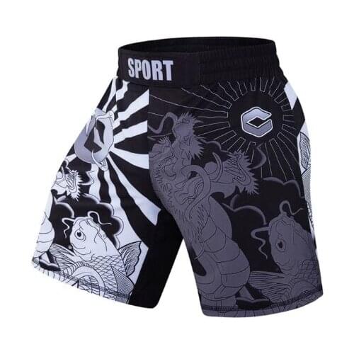 Guangzhou Mens Running Training Wear High Quality OEM Design MMA Shorts