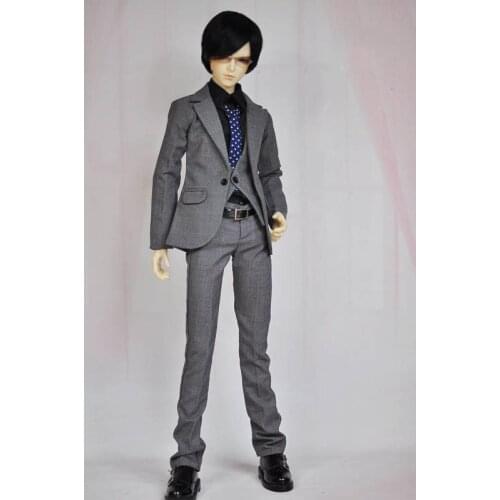 1/4 1/3 BJD doll clothes Suit coat + shirt + trousers + vest for BJD/SD accessories ID72,without doll,shoes,wig and other A0820