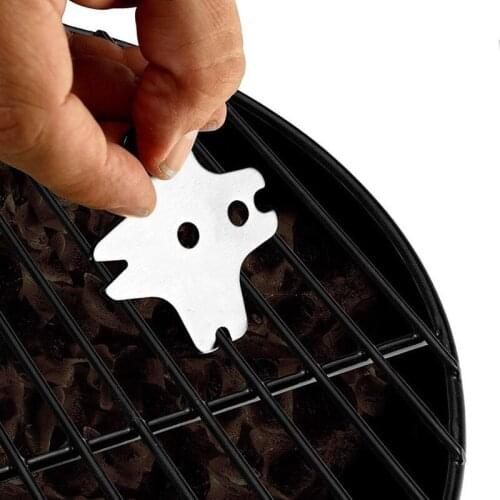 Portable Metal BBQ Grills Grate Cleaner Cleaning Barbecue Scraper Scrubber Tool BBQ Accessoire Kitchen Gadget Fast Delivery