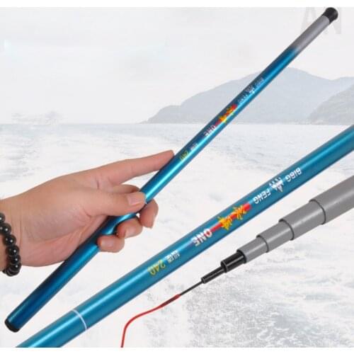 Portable Telescopic Rod Ultra-light Hand Glass Fiber Pole Hand Fishing Rod Fishing Pole Fishing Tackle 1.8/2.1/2.4/2.7/3.0/3.6M