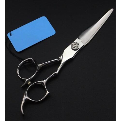Professional Japan 440c steel 6 '' retro hair scissors cutting barber makas scissor thinning shears hairdressing scissors set