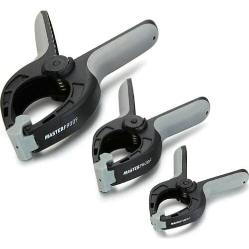 HQ AP 3/4/6INCH LUXURY Heavy Duty A Type Plastic Nylon Spring Clamps Clip Jaw Opening Grip Clips for DIY Woodworking Tools