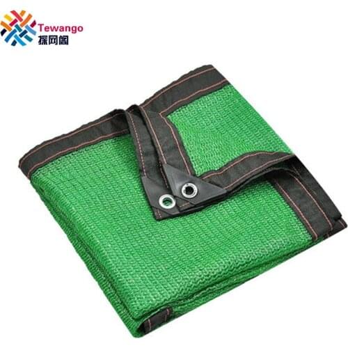 Tewango Garden Shade Screen Net Green Mesh Netting Tarp Succulent Plants Gazebo Anti-UV HDPE Courtyard Balcony Cover Shade Sail