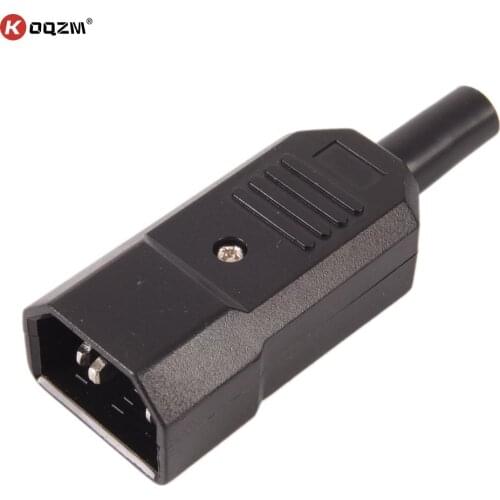 Universal 3 Pin IEC320 C14 Connector Power Adapter IEC 320 C14 To C5 Adapter Converter C5 To C14 AC Power Plug Socket