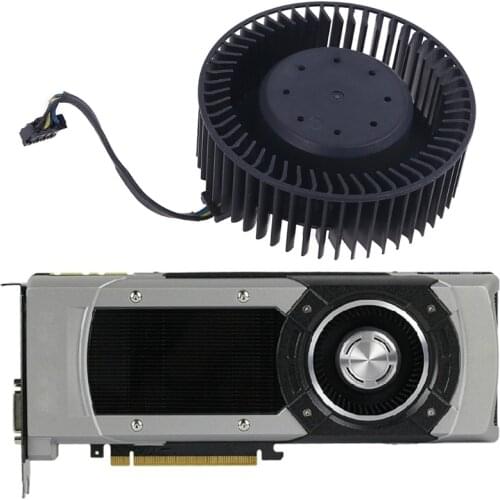 27RA BFB0712HF 65mm 12V 1.8A 4Pin Graphics Card Cooling Fan for NVIDIA GTX Titan GTX980 980Ti Cooler Fan