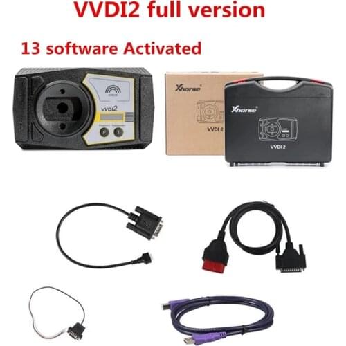 Xhorse VVDI2 Full Version All 13 Software Activated Key Programmer for A-udi/B-MW/P-orsche V6.1.0 VVDI 2