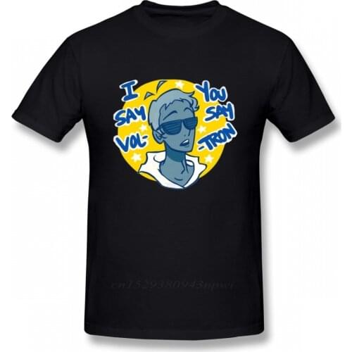 Funny Voltron Legendary Defender T Shirt Man Summer Casual Short Sleeve Top Tee High Street Vaporwave Fashion Mens Clothes