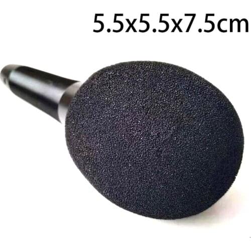 5pcs microphone Replacement Foam Microphone Cover Mic Cover Windshield Headset Wind Shield Pop Filter Mic Cover Foam