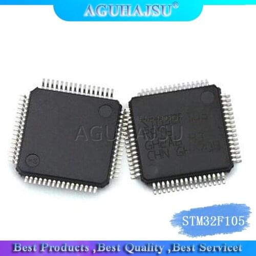 1PCS STM32F105RBT6 QFP64 STM32F105 QFP ARM new and original IC
