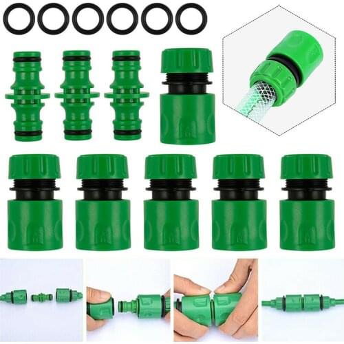 15pcs Universal Garden Water Hose Soft Grip Pipe Tap Connector Adaptor Set