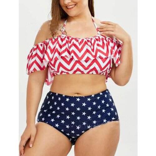 2020 New Style Bathing Suit New Style Womens Swimsuit Large Size Sexy Off-Shoulder Bathing Suit /30
