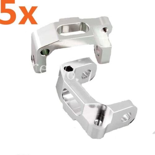 5 Pairs/lot OEM Metal Aluminum Front C-Hub Carrier (L/R) For TAMIYA CC01 CC-01 RC Car Remote Control Cars Upgrade Parts