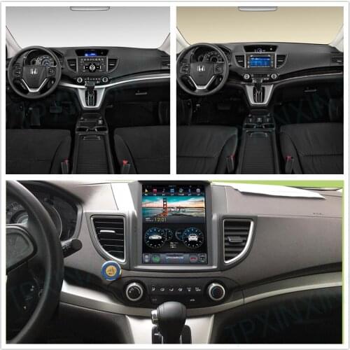 For Honda CRV 2012 2013 2014 2015 2016 Android 9 Carplay Radio Player Car GPS Navigation Head Unit Car stereo BT WIFI