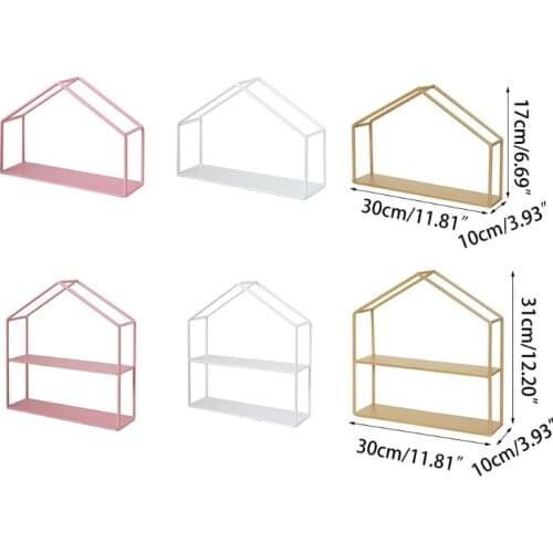 White Gold Pink Cake Stand for Cupcake Dessert Donuts Pastry Display Holder Wedding Metal House Type Cakes Tray Bakeware