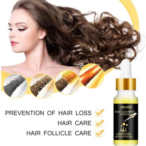 Eelhoe 30ml Hair Conditioner Ginger Hair Care Oil Hair Care Nursing Prevent Hair Loss Dense Hair Growth Serum Smooth Hair TSLM2