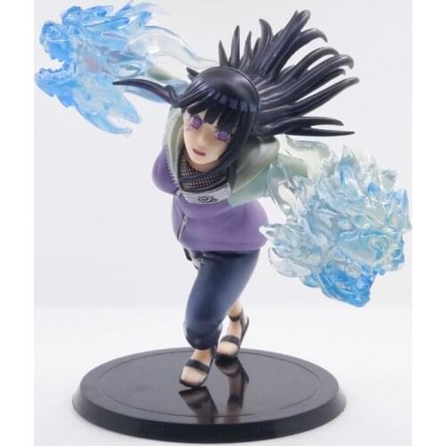 Naruto 18cm Hinata Eye-rolling Combat Version of The Manual Model