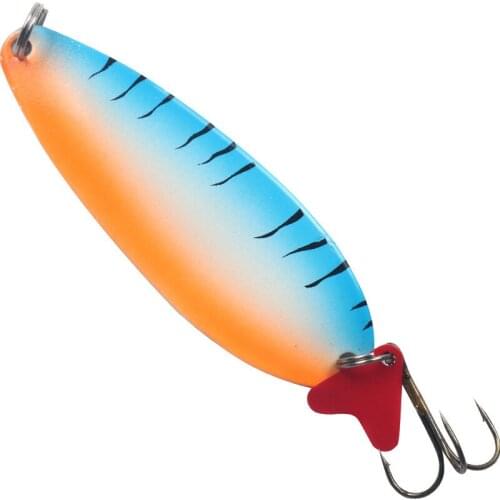 News Long Shot Fishing Spoon Lure Hard Fishing Lure Artificial Wobblers For Trolling Trout Spoon Bait Bass Pike Pesca