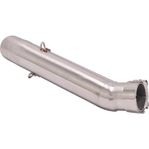 Slip On Motorcycle Exhaust Middle Connect Pipe Mid Link Tube Stainless Steel Exaust System For VOGE LX500-A 500DS All Years