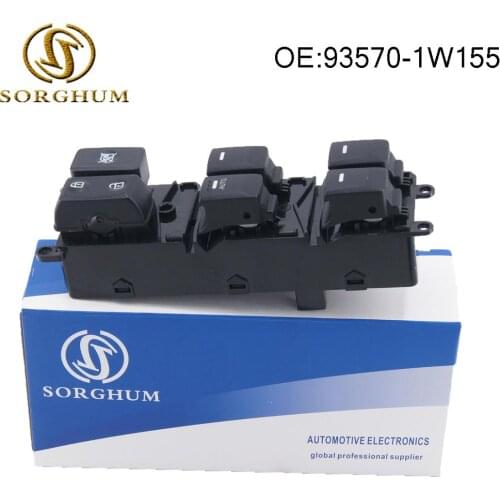 Driver Side Power Window Switch For Hyundai Rio Pride 12-15 93570-1W155 935701W155